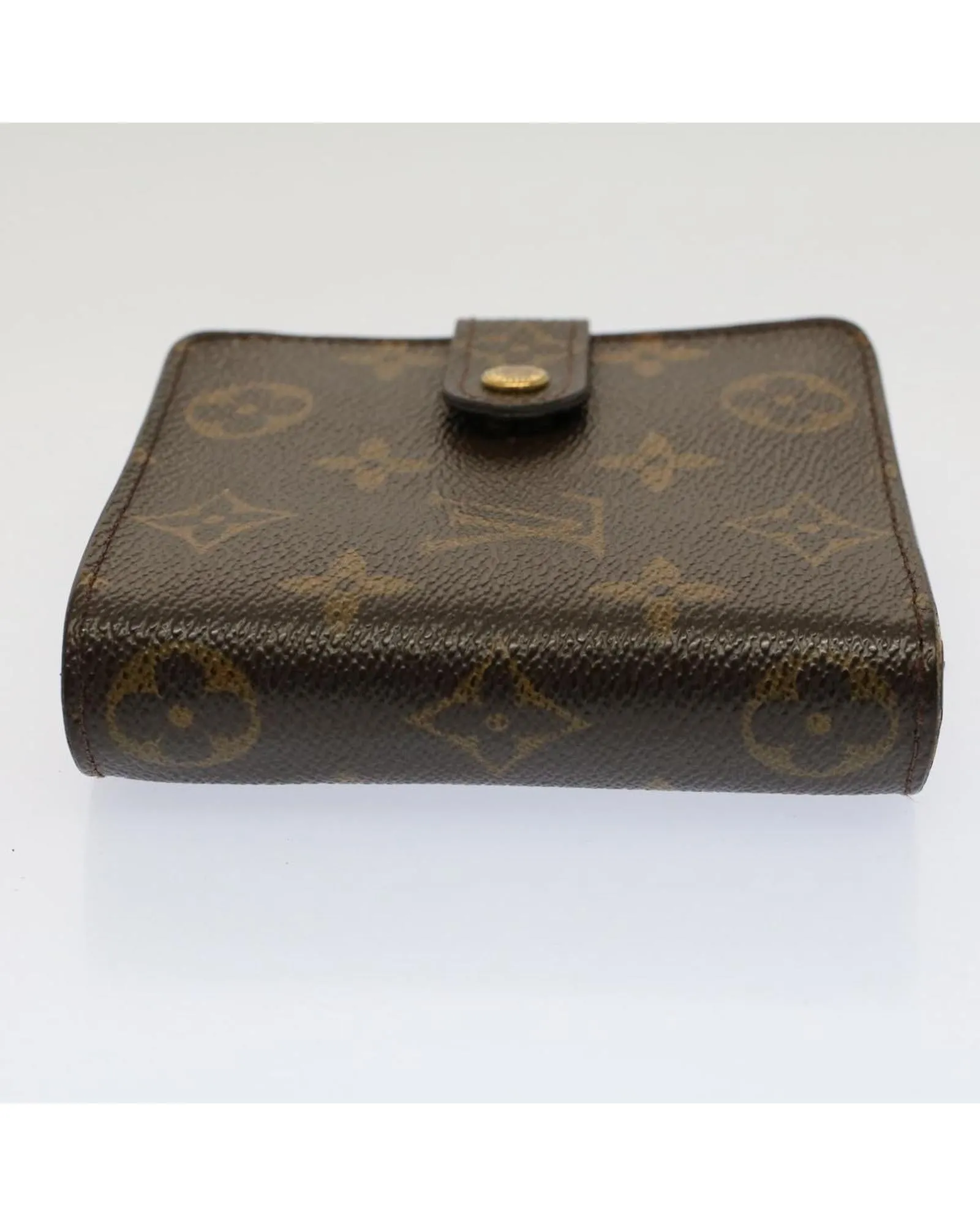 Authentic Monogram Compact Zip Wallet