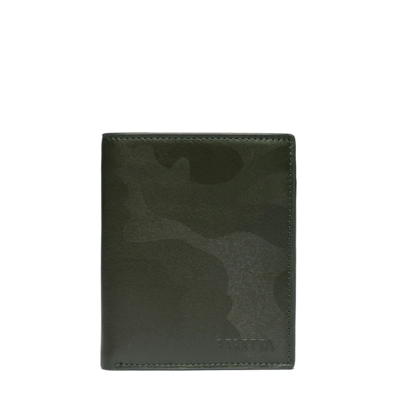 Beretta Vertical Bifold Wallet Green