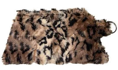 Coin Purse & Cosmetic Bag - Luxury Faux Fur in Carpathian Lynx (Limited Availability)