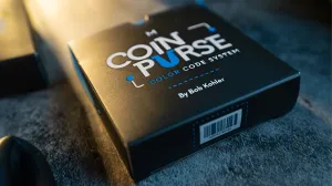 Colour code coin purse - blue by Bob Kohler