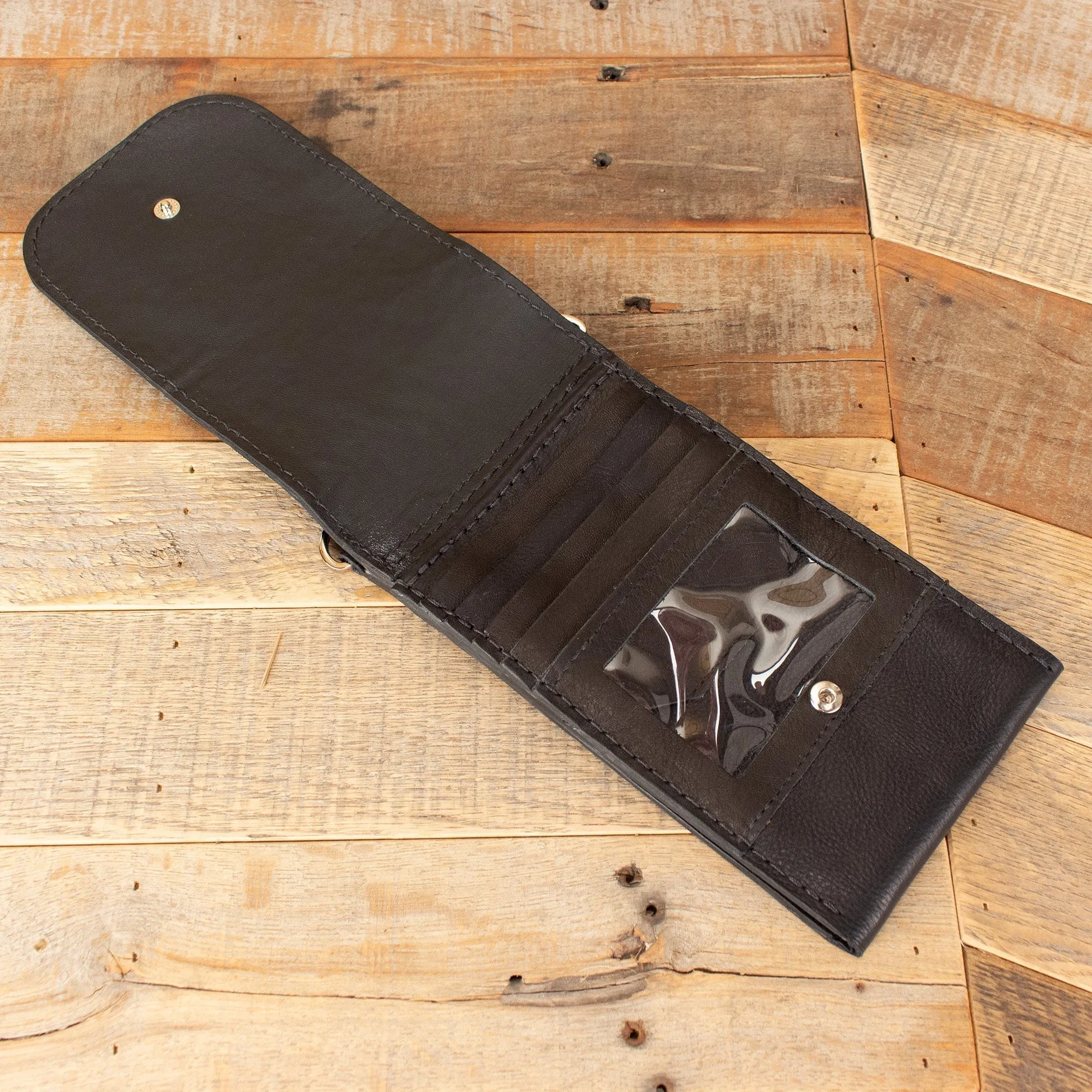 Eel Black Phone Purse