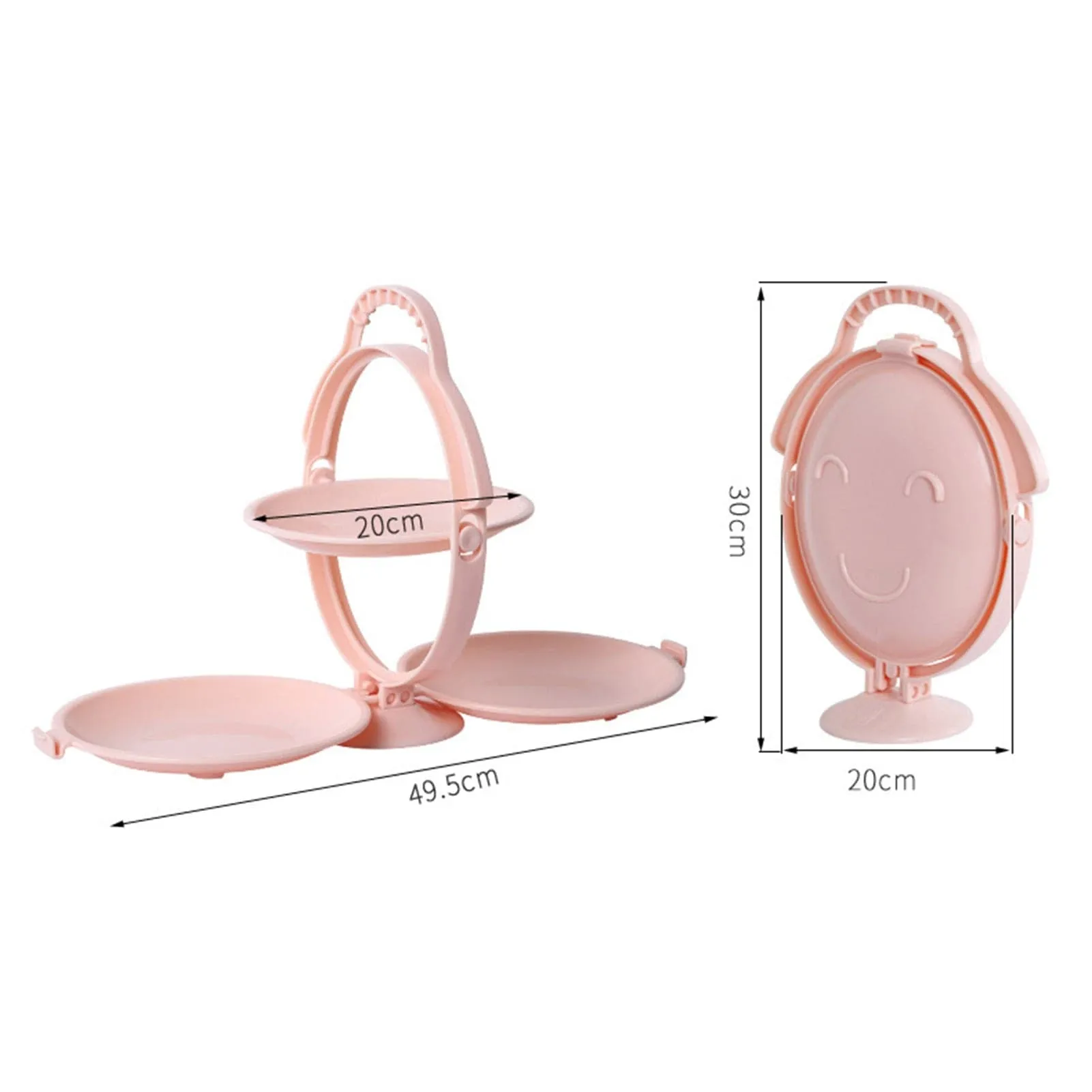European Style Foldable Dry Fruit And Candy Tray