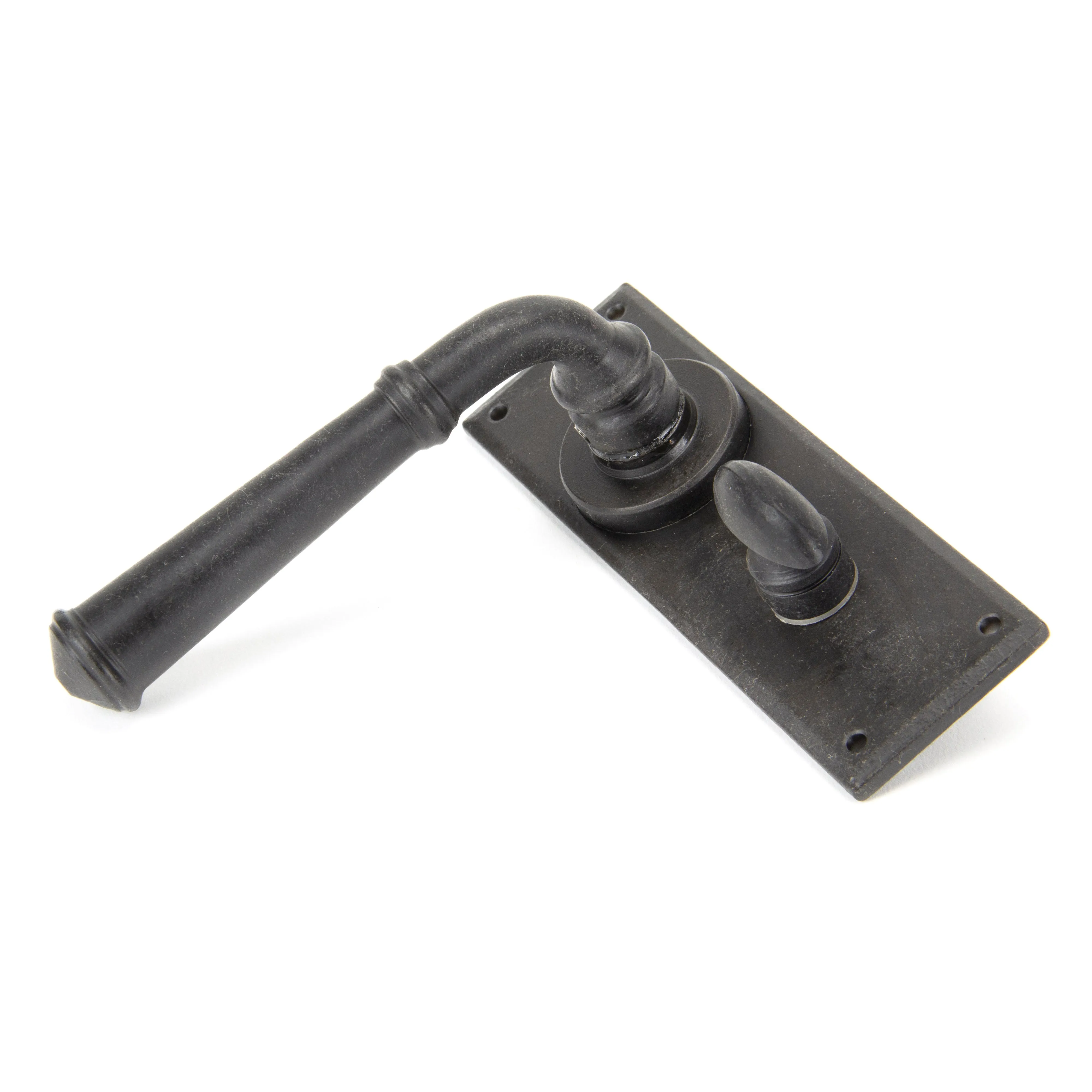 External Beeswax Regency Lever Bathroom Set | From The Anvil
