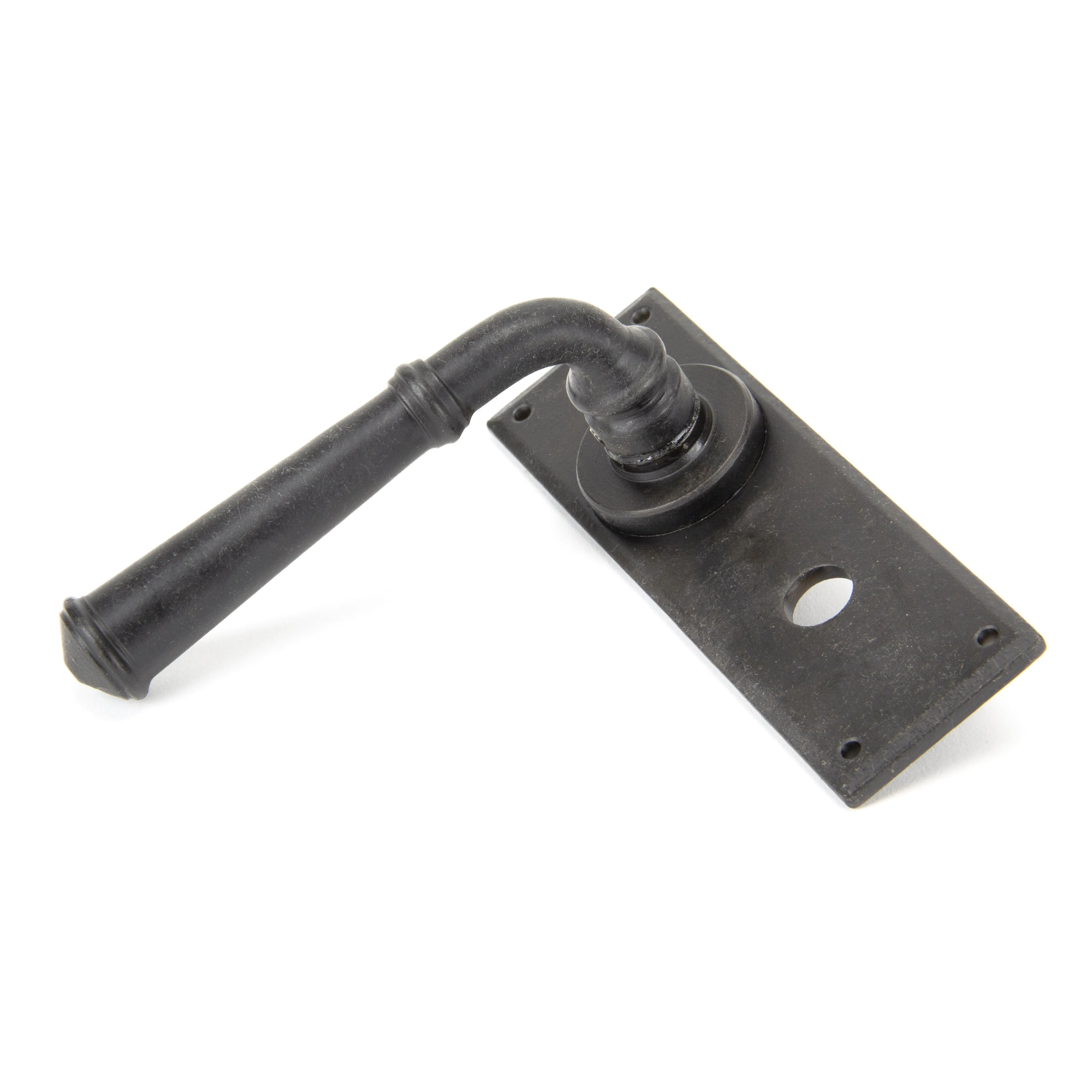 External Beeswax Regency Lever Bathroom Set | From The Anvil