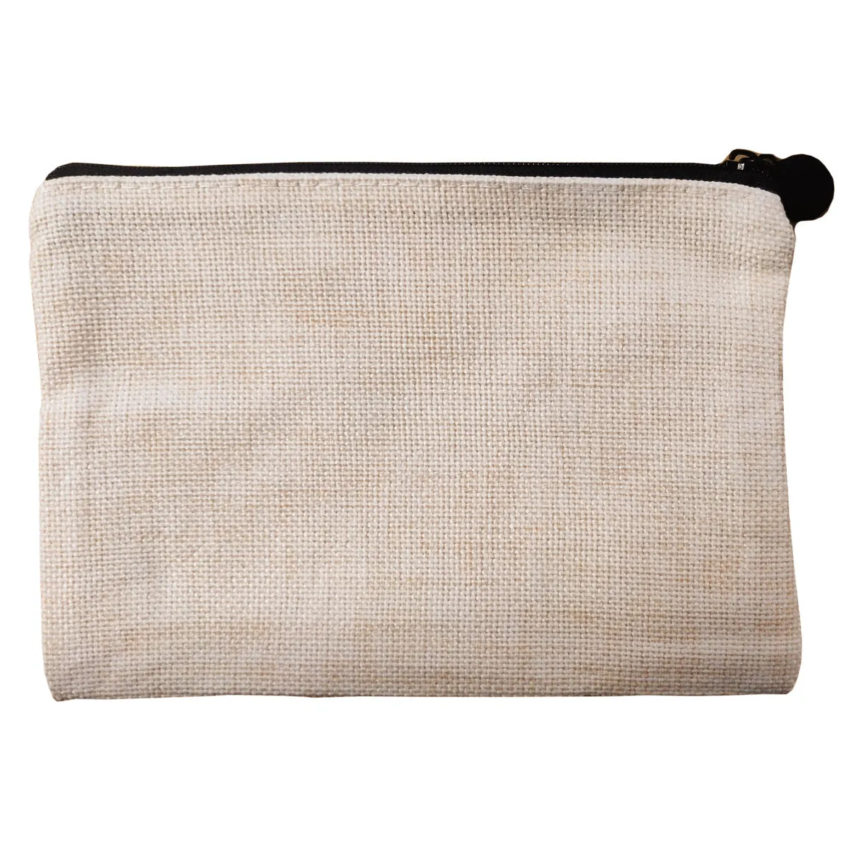 FULL CARTON - 100 x Zip Up Bags - Linen - 12cm x 17.5cm