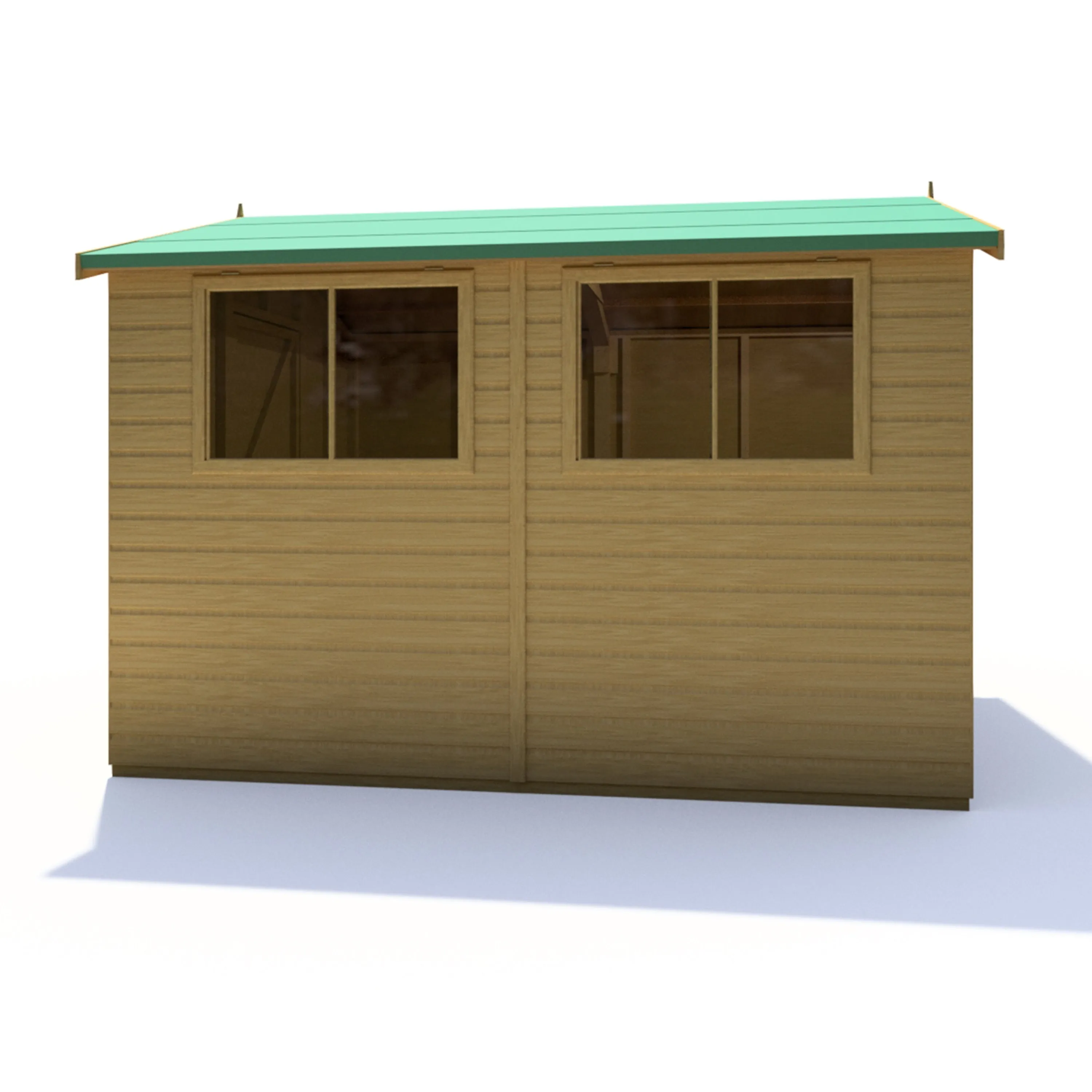 Goodwood Atlas (10' x 10') Professional Tongue and Groove Apex Shed