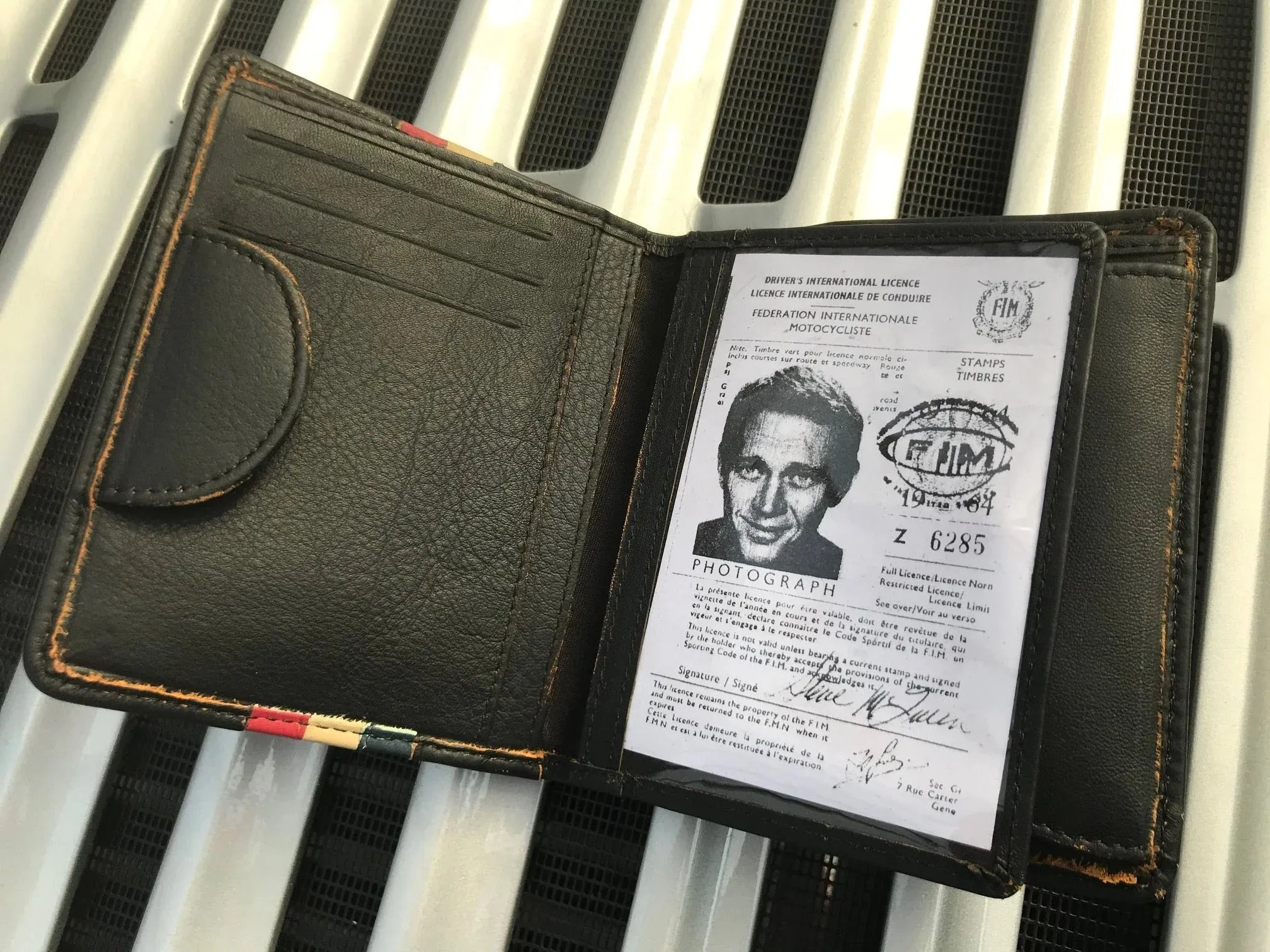 GrandPrix Originals Vintage Leather Wallet