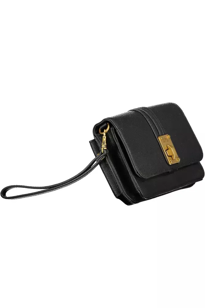 Guess Jeans wallet golden logo Black