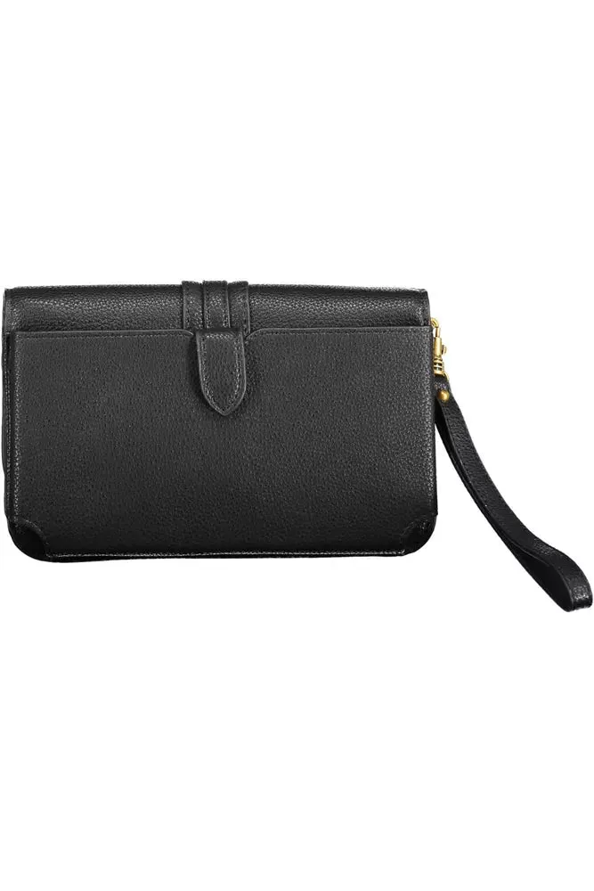 Guess Jeans wallet golden logo Black