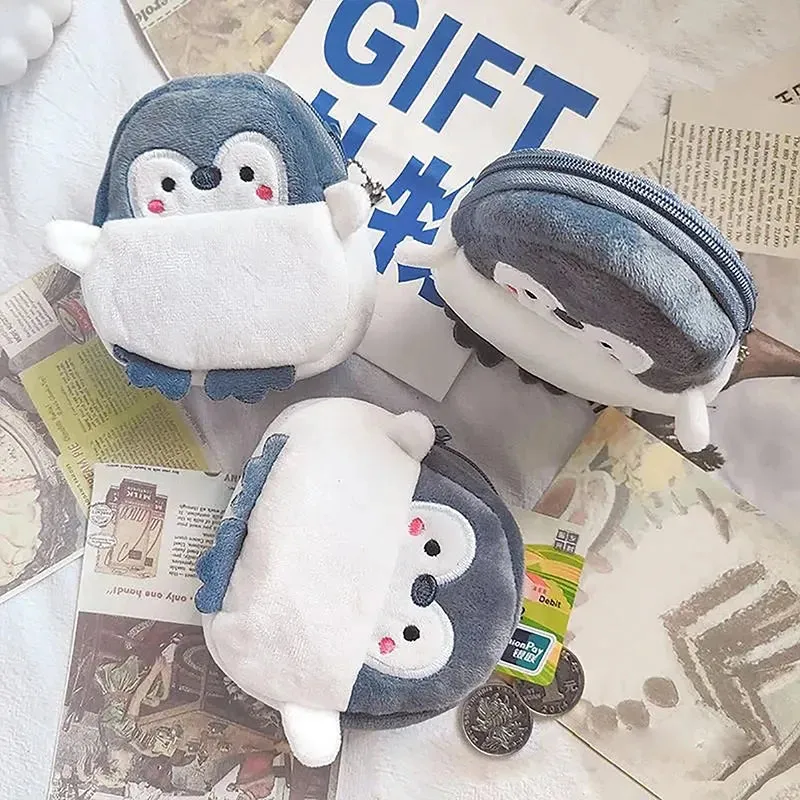 Kawaii Cute Penguin Plush Purse