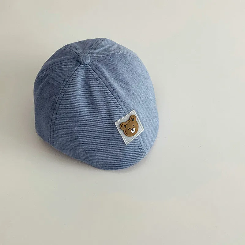Kids Hat Cute Boy Cap Embroidery Baby Children Cotton Sun Hat Toddler