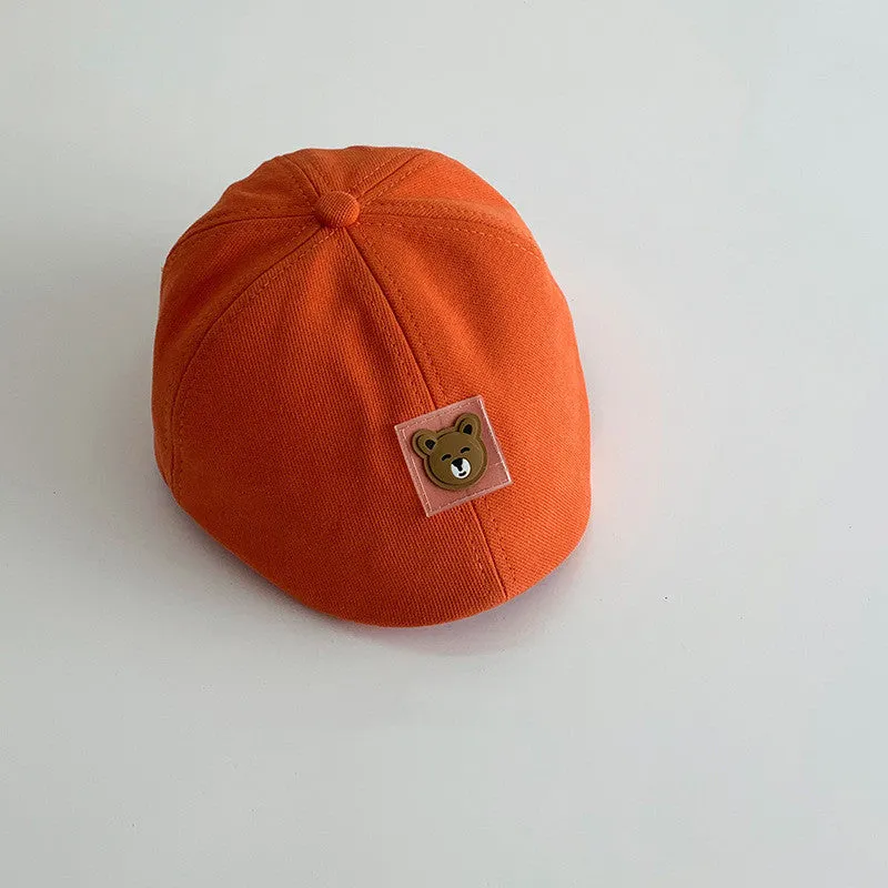 Kids Hat Cute Boy Cap Embroidery Baby Children Cotton Sun Hat Toddler