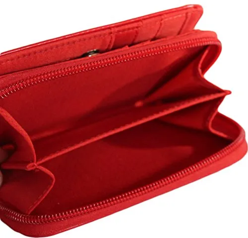 Kukubird Medium Purse Elephant And Mouse Purse - Red