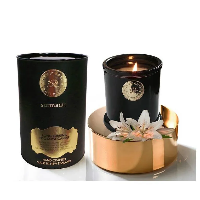 Long Burning EcoSoya Candle - Jasmine & Ylang Ylang