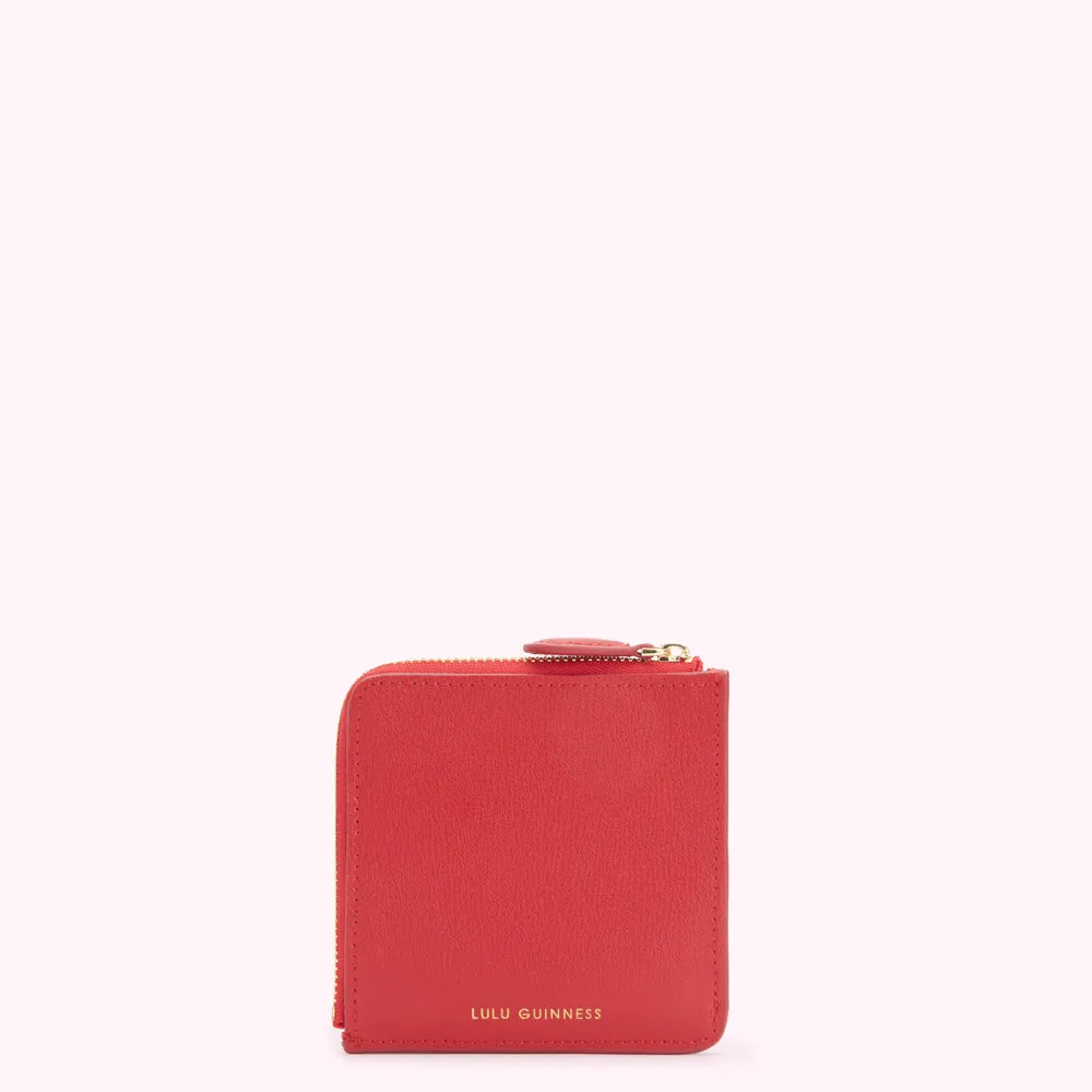 LULU RED LULU DODGER COIN PURSE