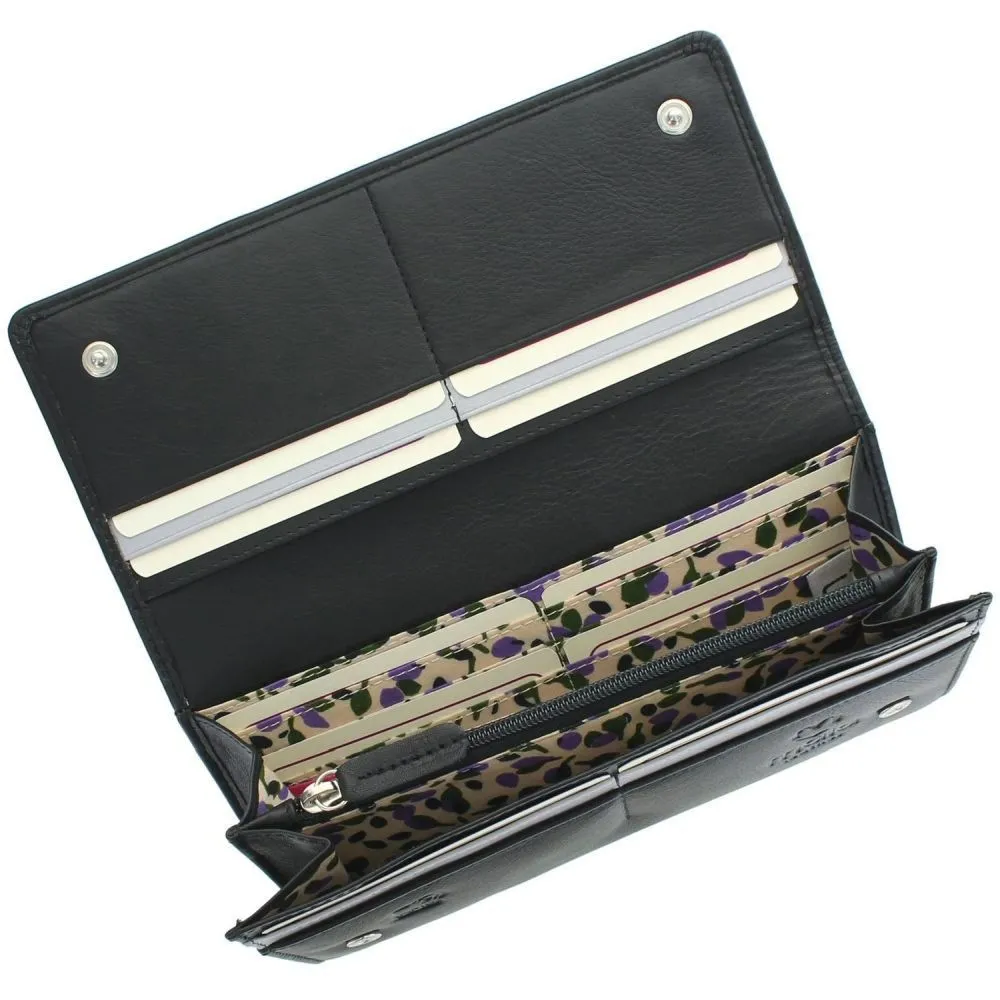 Mala Leather Amara Unicorn Matinee Purse - Black