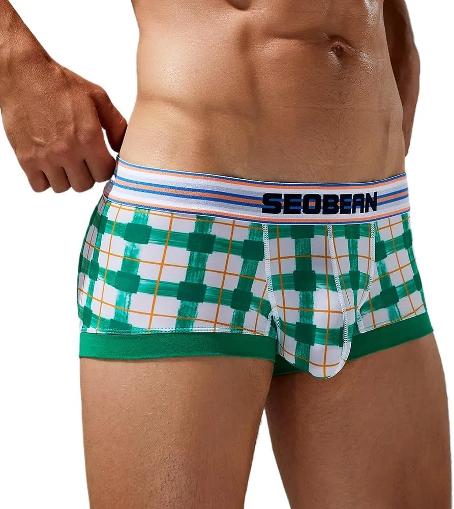 Mens Boxer Briefs - Breathable Boxers for Men Stay Cool and Comfortable Mens Boxer
