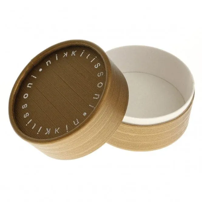 Nikki Lissoni Sense of Glamour Light Blue Medium Gold Plated Coin C1340GM