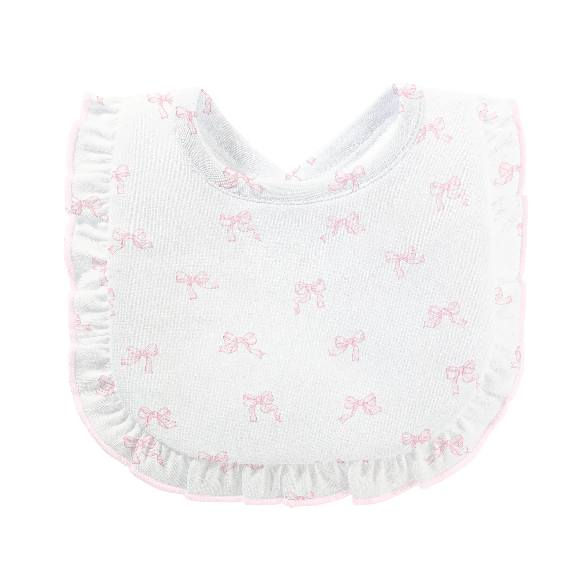 Pretty Bows Zippered Footie