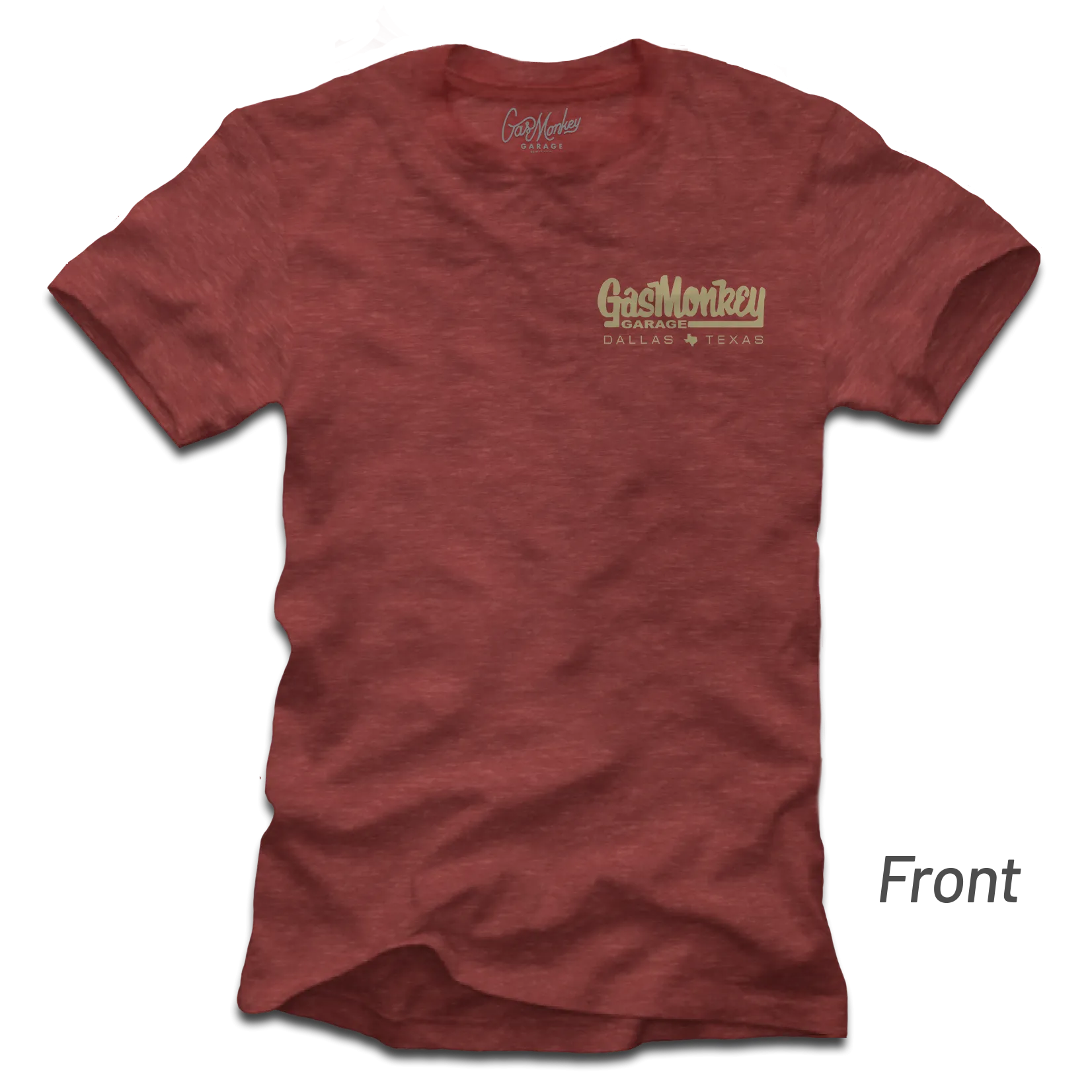 Simple Logo Tee - Heather Red
