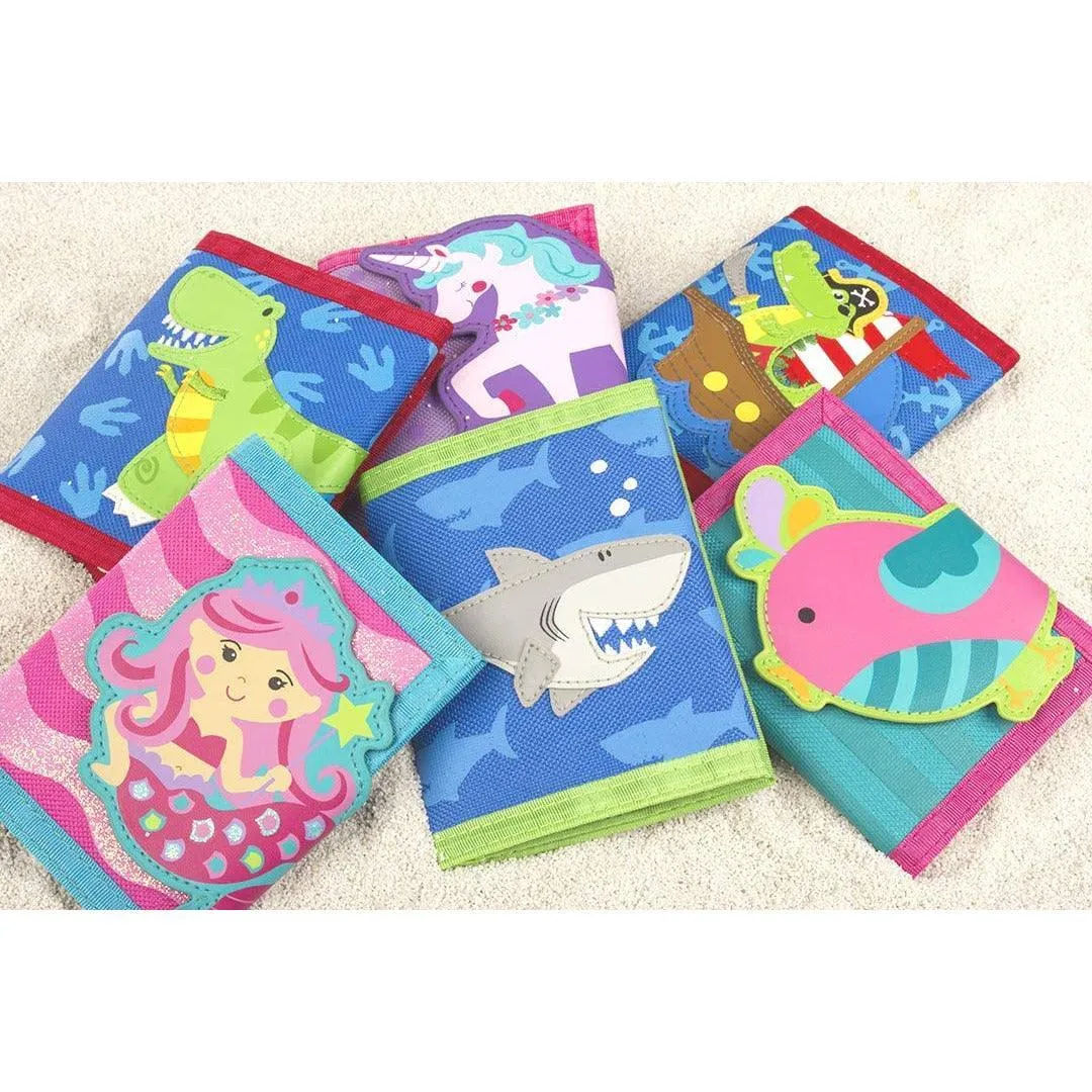 Stephen Joseph Kids Wallet One Size - Dark Blue Space