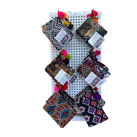 Thai Coin Purse Tabletop Rotating FREE Display