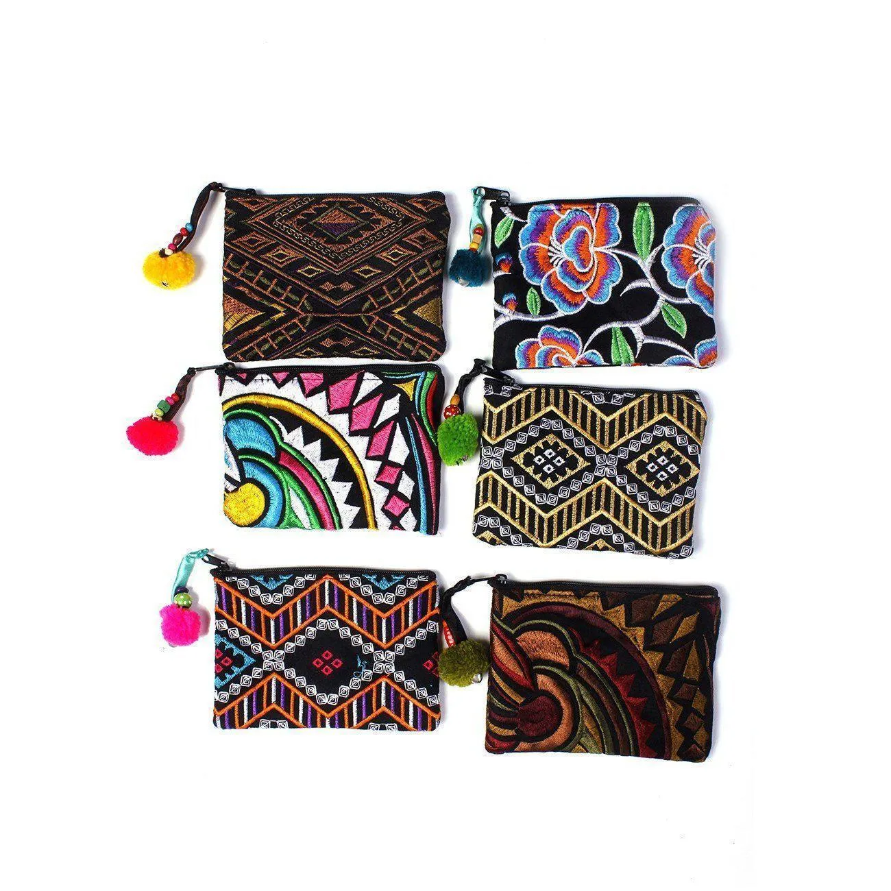 Thai Coin Purse Tabletop Rotating FREE Display