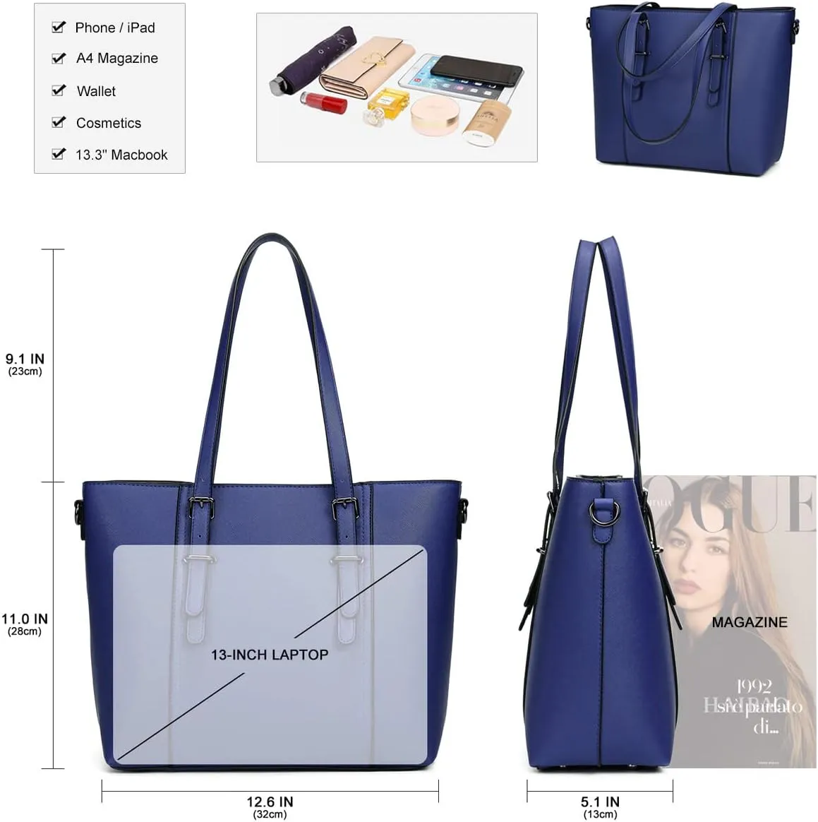 Women Purses and Handbags Tote Shoulder Bag Top Handle Satchel Bags for Ladies