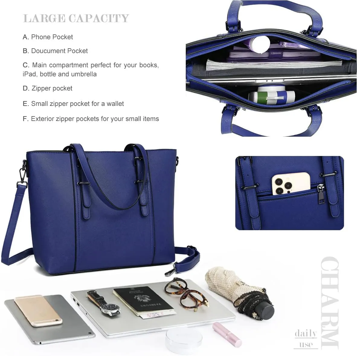 Women Purses and Handbags Tote Shoulder Bag Top Handle Satchel Bags for Ladies