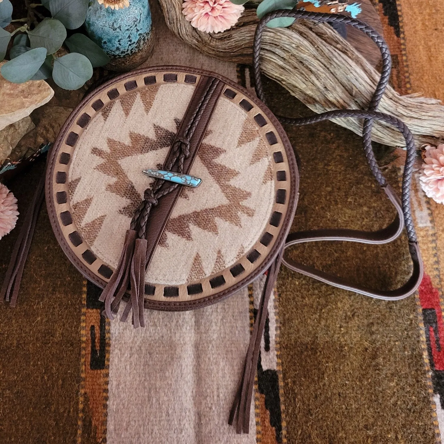 Women's Southwest Blanket Canteen Bag by Justin 24184070